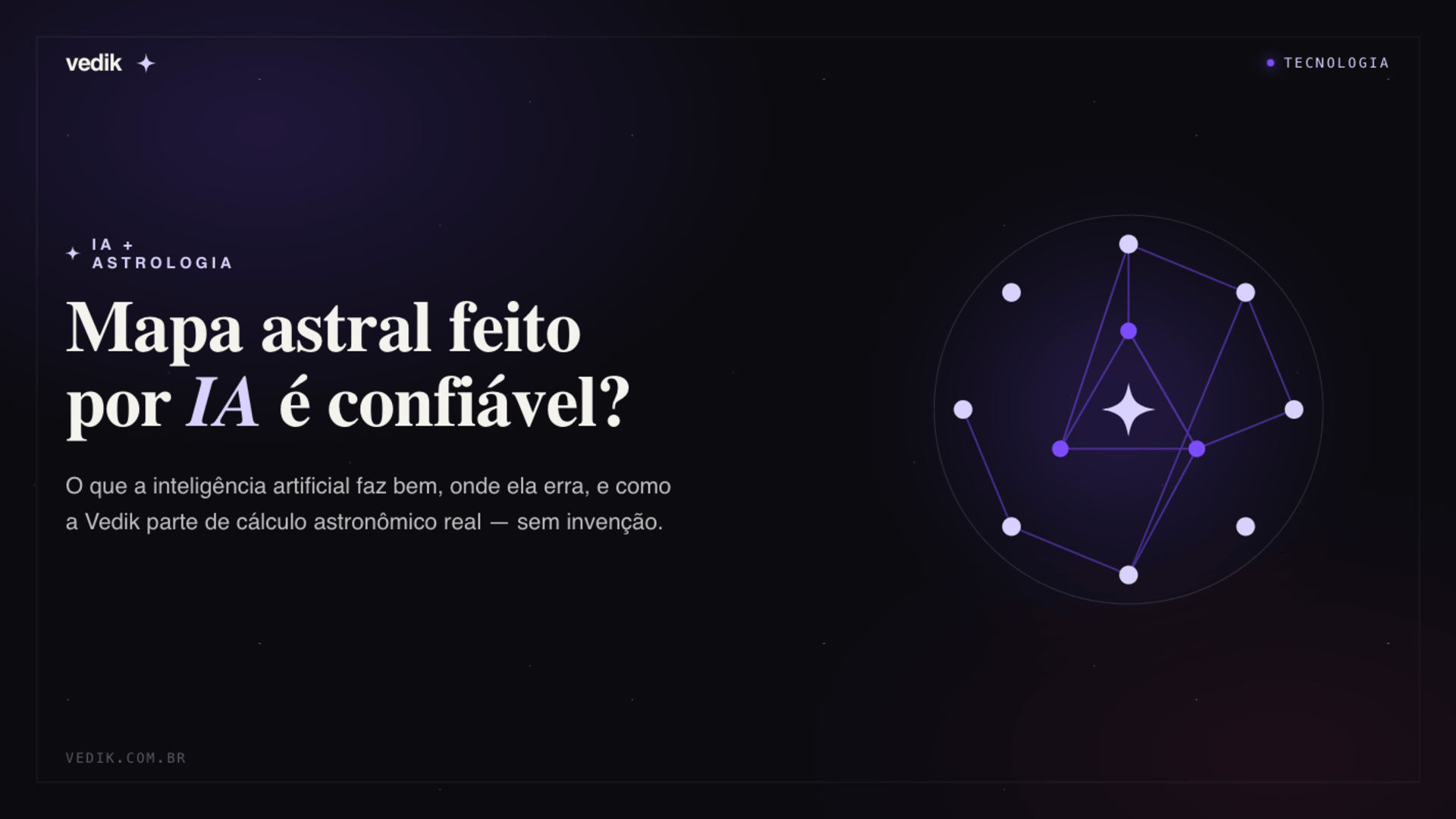 Mapa astral feito por inteligência artificial: como funciona a interpretação personalizada baseada em dados astrológicos.
